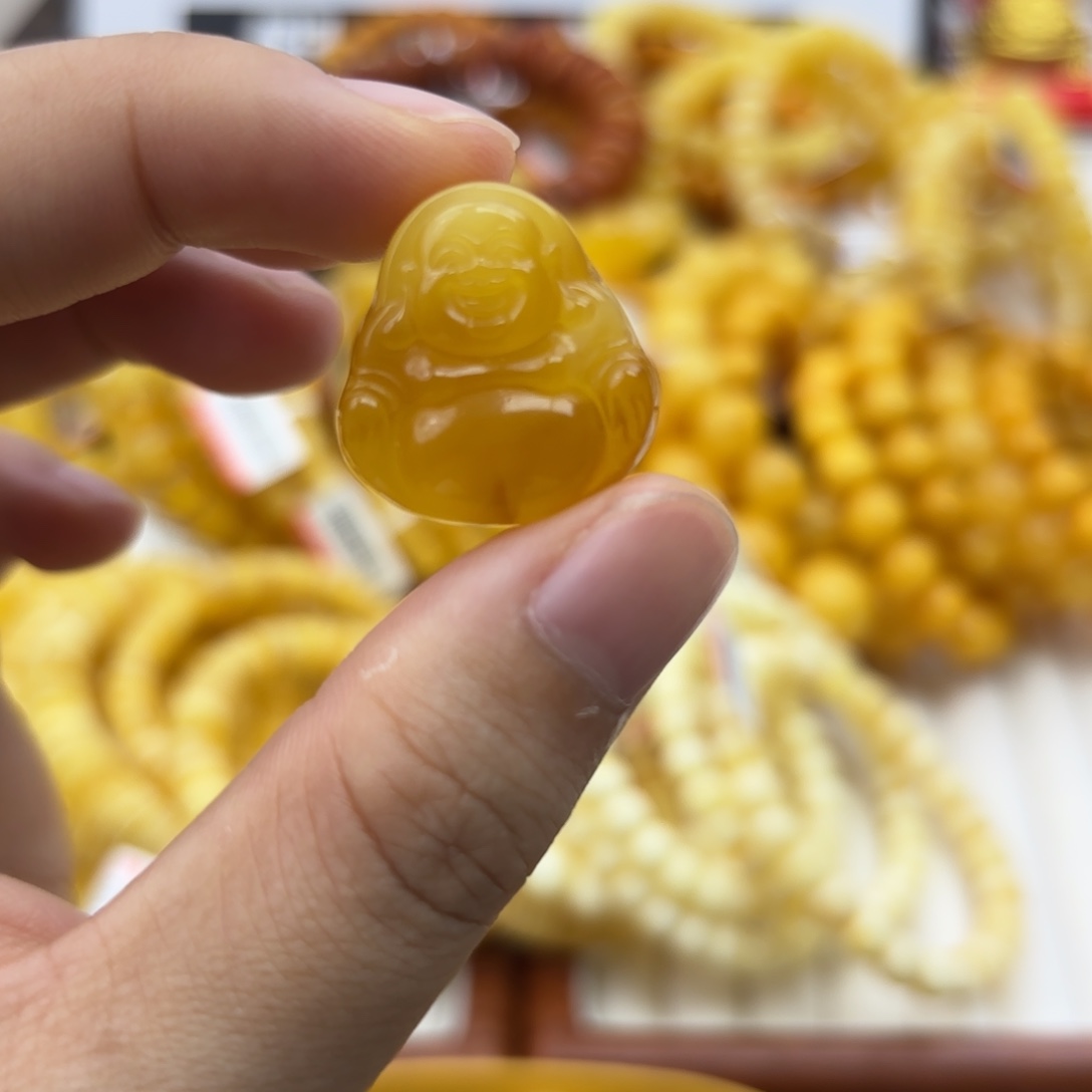 琥珀未镶嵌珠宝奇石