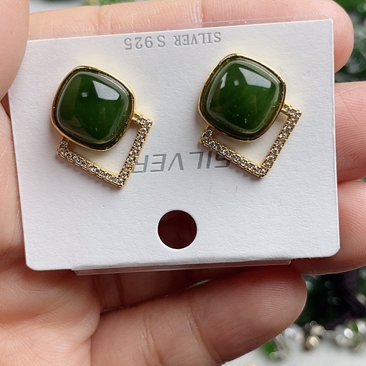 和田玉（碧玉）未镶嵌项链