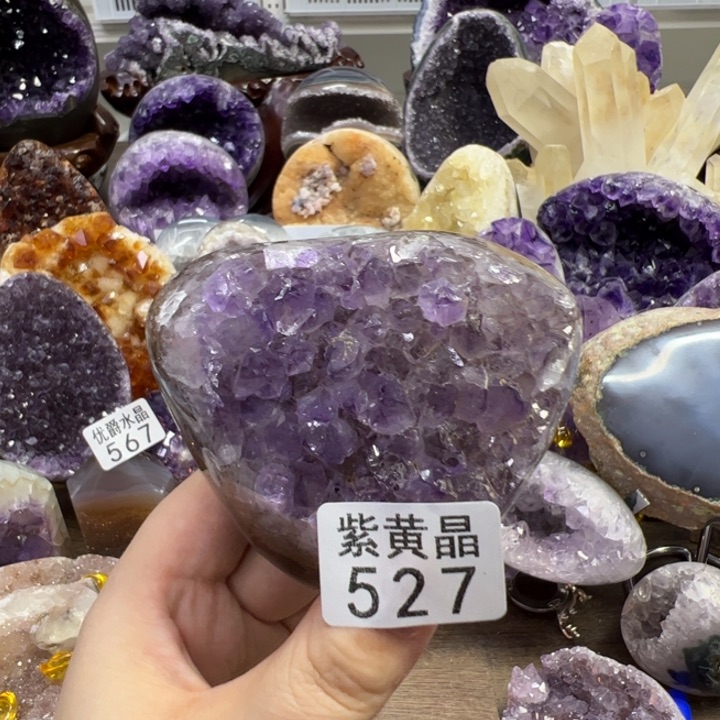 未镶嵌紫晶大型摆件（非配饰）527