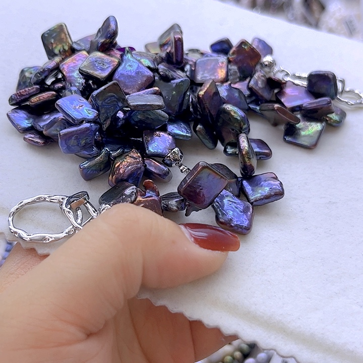 未镶嵌淡水珍珠项链定制339