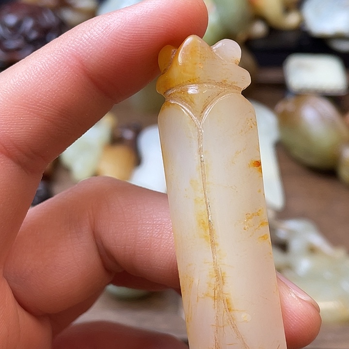 和田玉（糖玉）未镶嵌颈饰