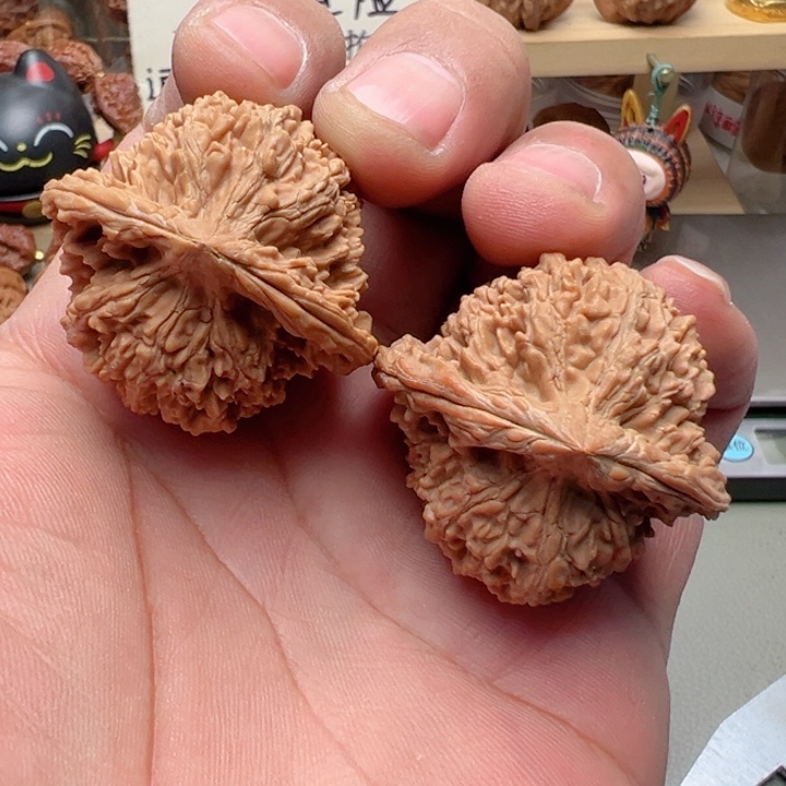 吊坠文玩核桃40尺满天星