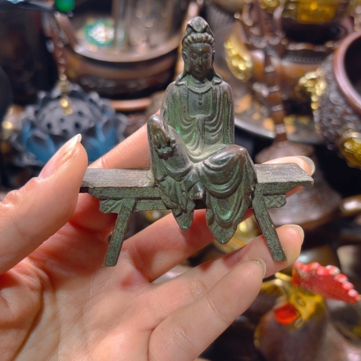 铜器摆件收收藏藏