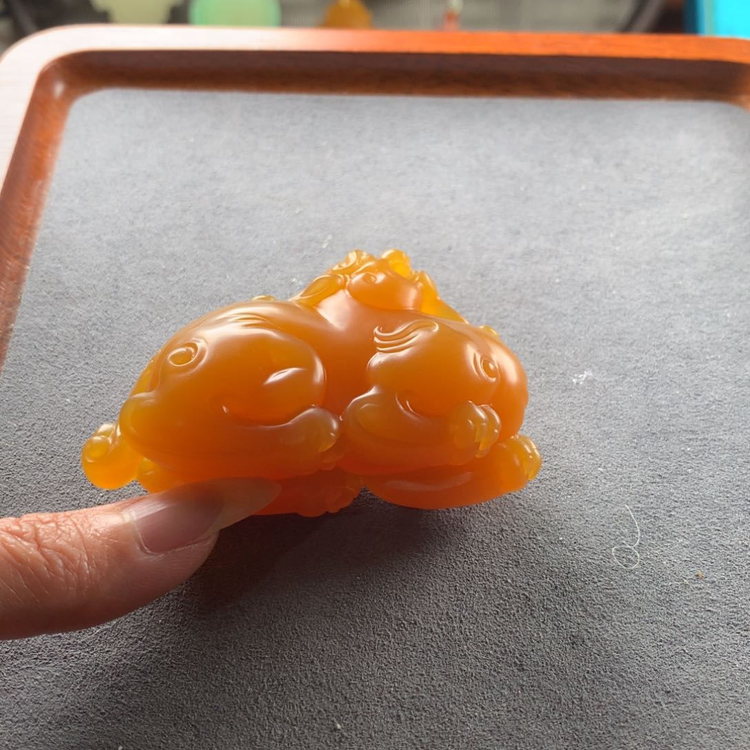 石英质玉配饰未镶嵌高**1