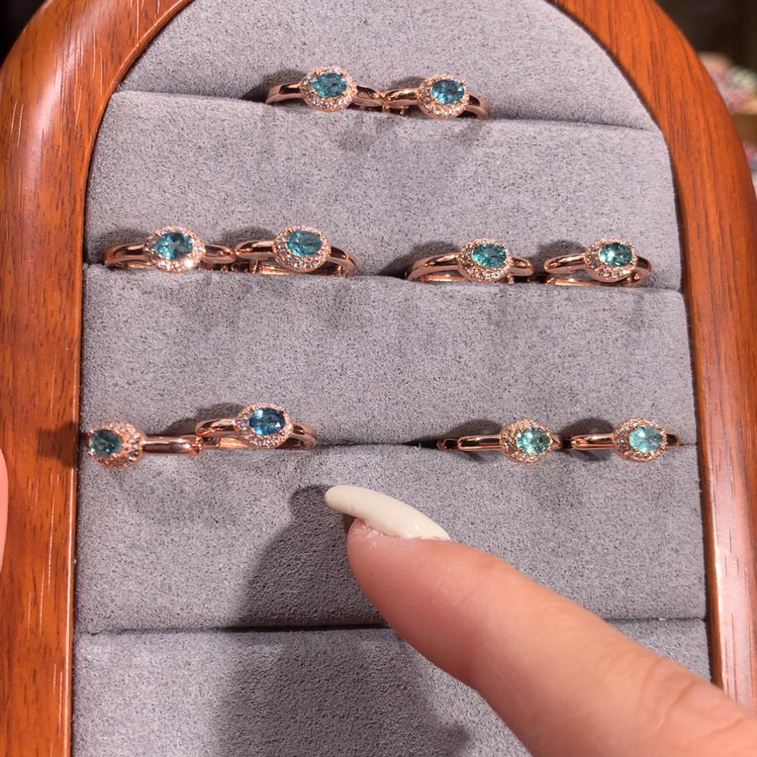 碧玺多样性发货一件银S925镶嵌