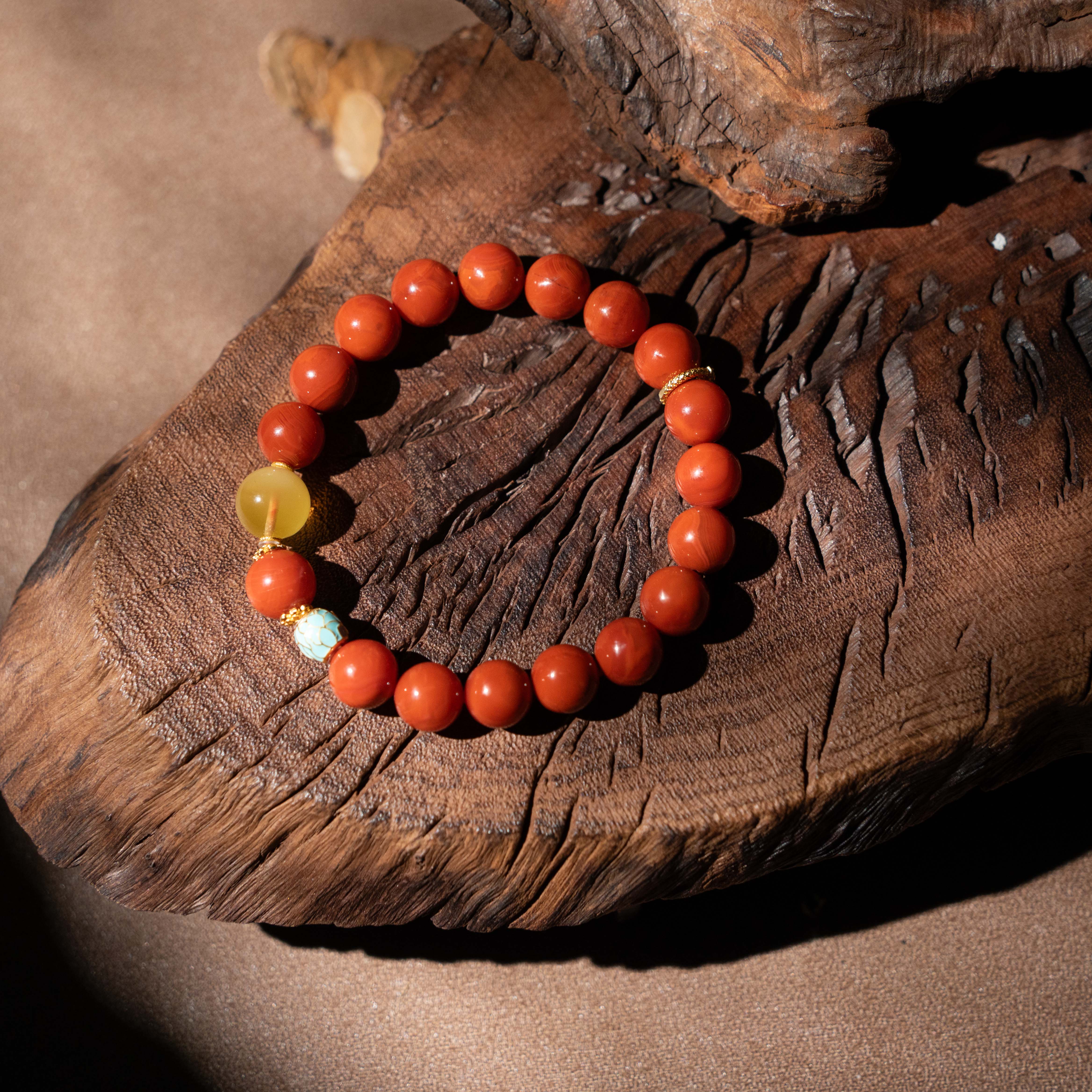 10mmY南红DIY手串【多样性发一】1902490799