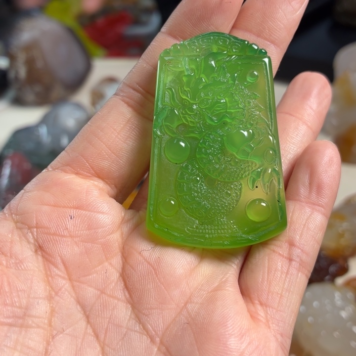 玛瑙/玉髓未镶嵌吊坠(不含链)