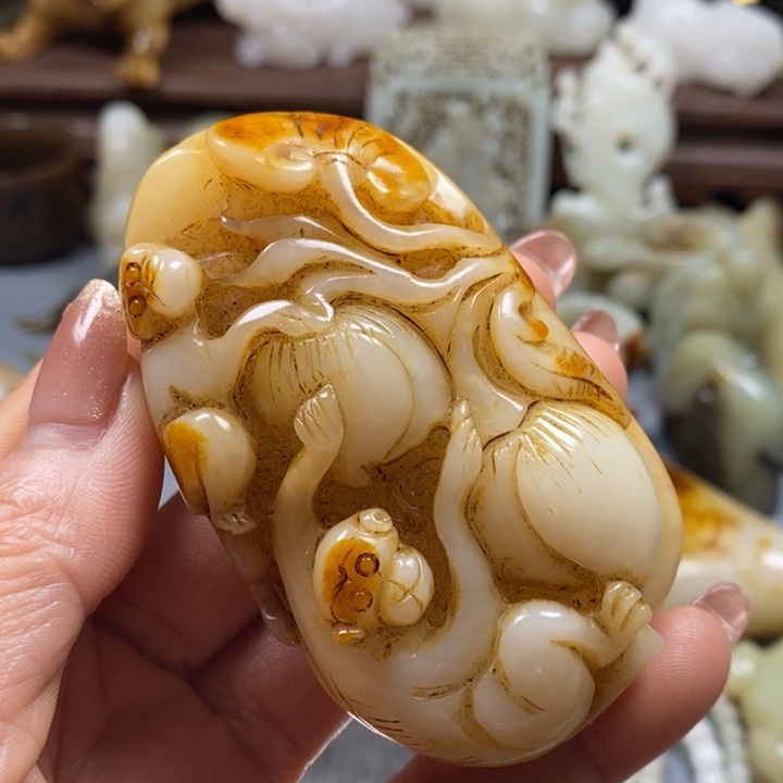 和田玉挂件未镶嵌