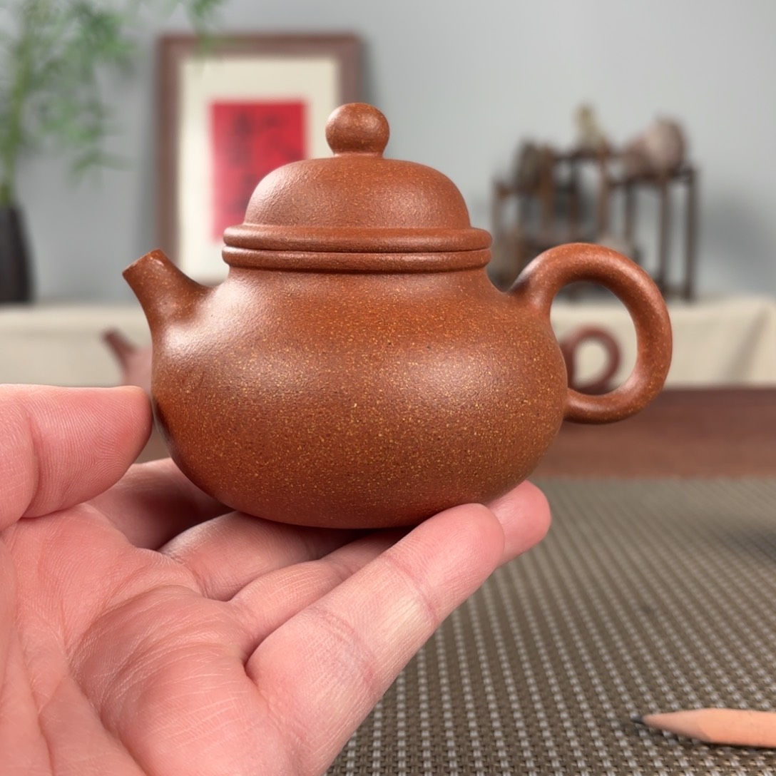 紫砂茶壶黄龙山原矿紫砂壶