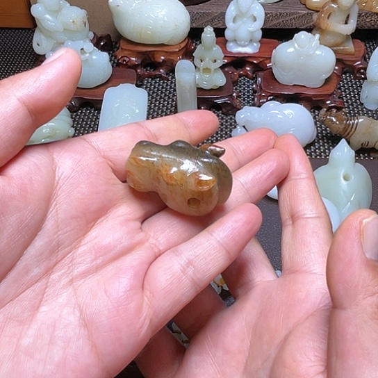 【闪购商品】和田玉未镶嵌挂件千***鹰