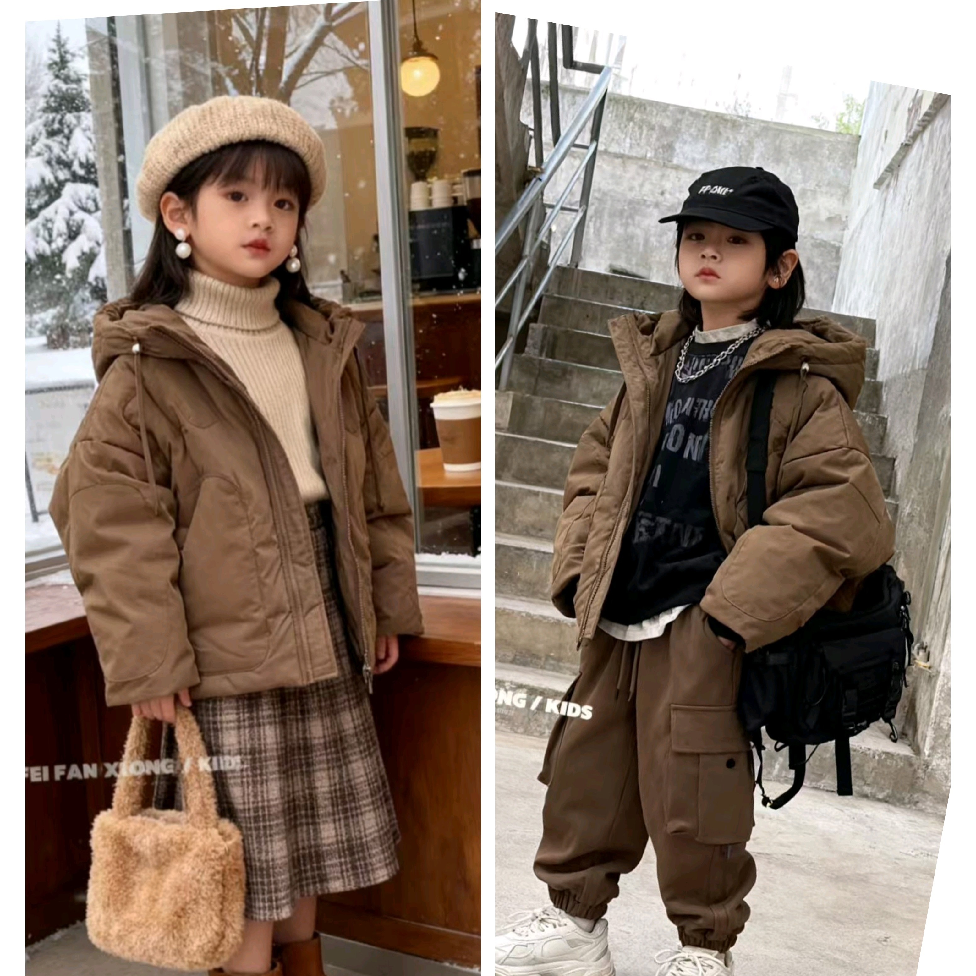 品牌合集667-684 拉男童女童冬款实体倒闭青货