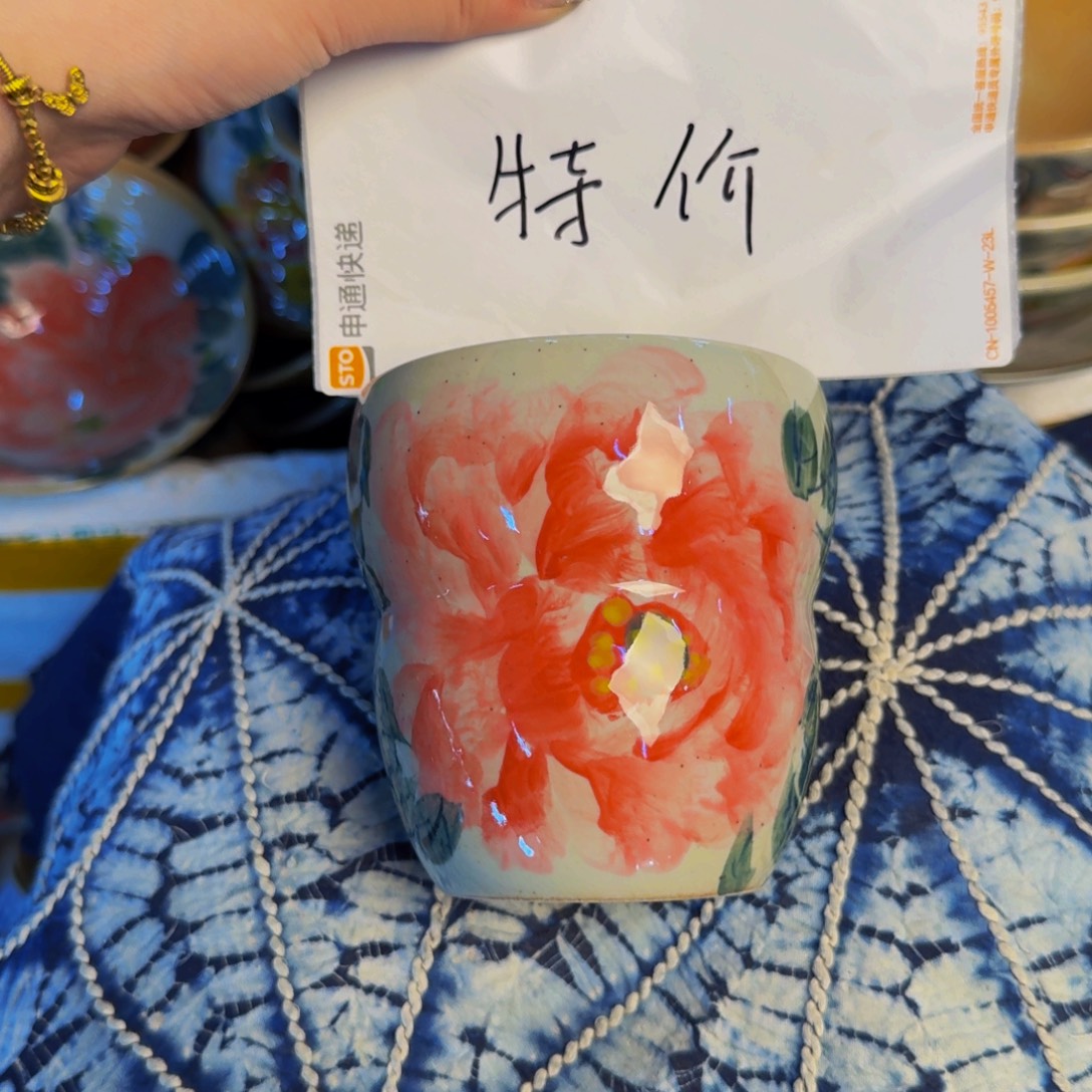 瓷片景德镇陶瓷手工手绘