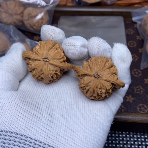 文玩核桃把件?***哥盘龙纹44
