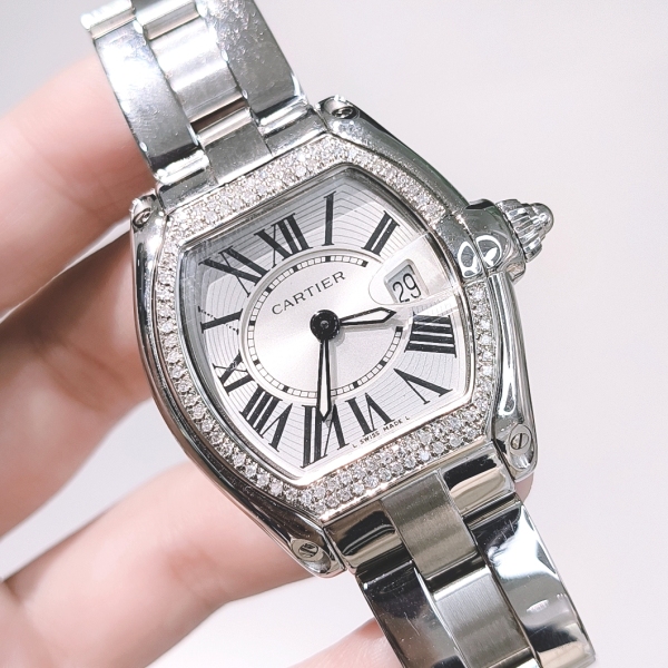 卡地亚/石英表/95新/表径32.5/S99241113004/250308SS0045