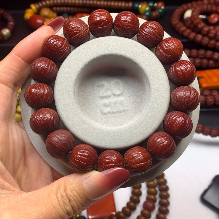 猴头核桃吊坠菩提