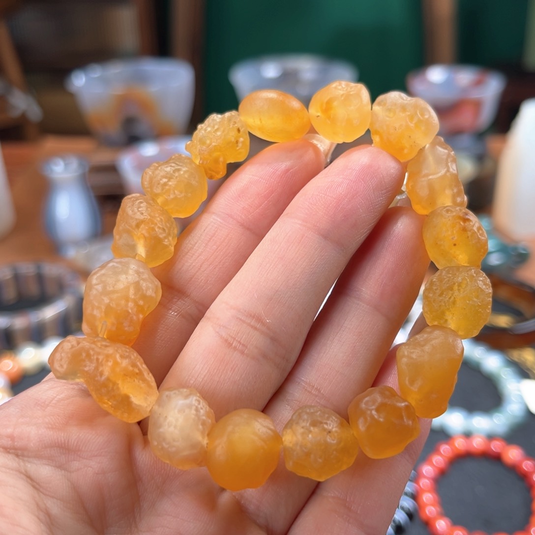 玛瑙/玉髓珠串未镶嵌