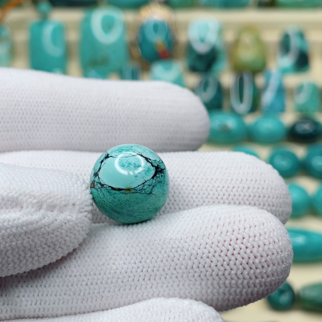 未镶嵌绿松石珠宝奇石浮***客