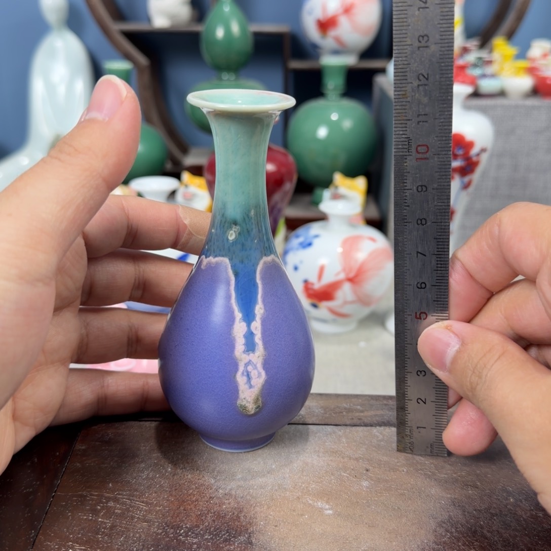 陶瓷手工小花器摆件