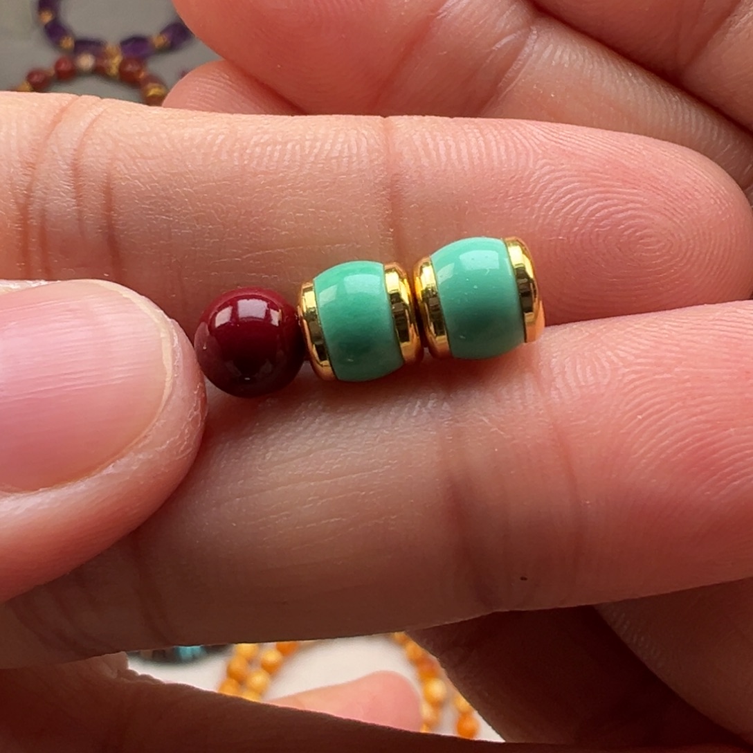 南红玛瑙未镶嵌颈饰