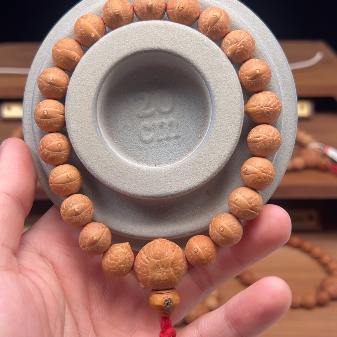 望***生凤眼菩提把件12尺寸言澈