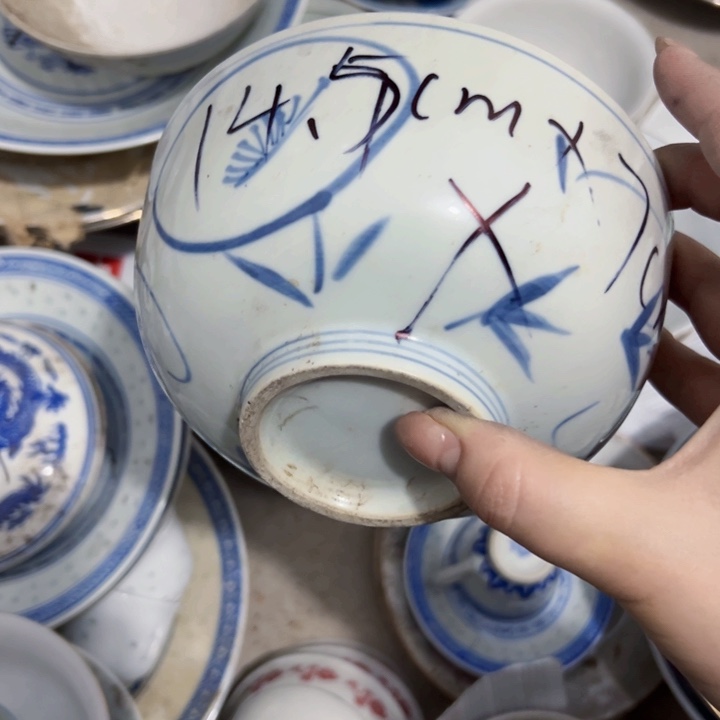 景德镇陶瓷高温瓷米饭碗