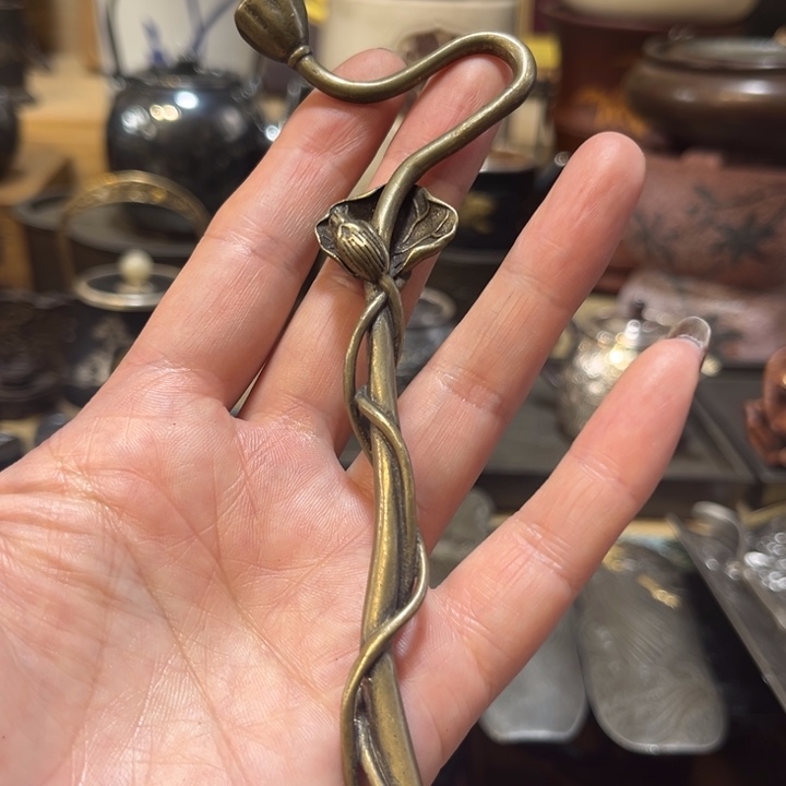 铜中古工艺品摆件