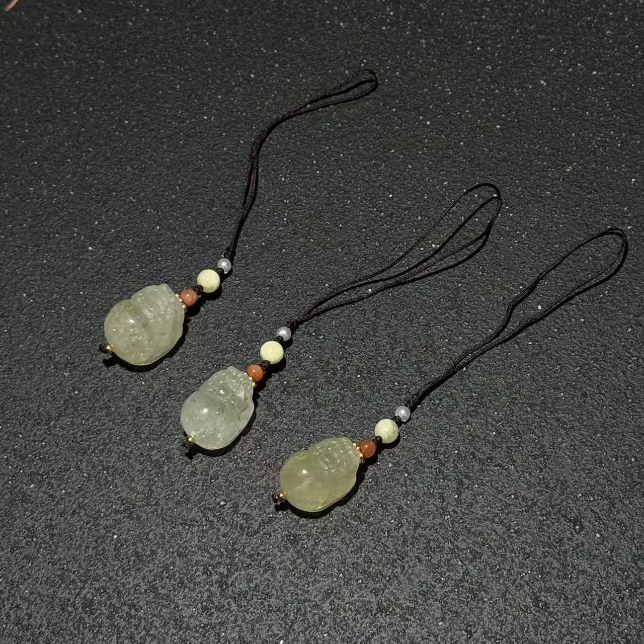 【与帅珠宝】黄水晶DIY挂件DS072604-多样性发其一