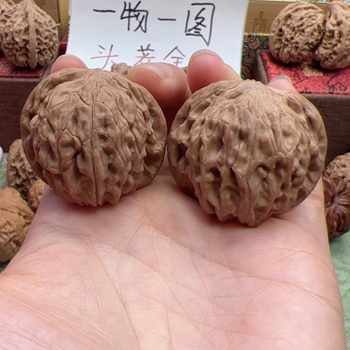 文玩核桃吊坠磨盘文玩核桃手把件
