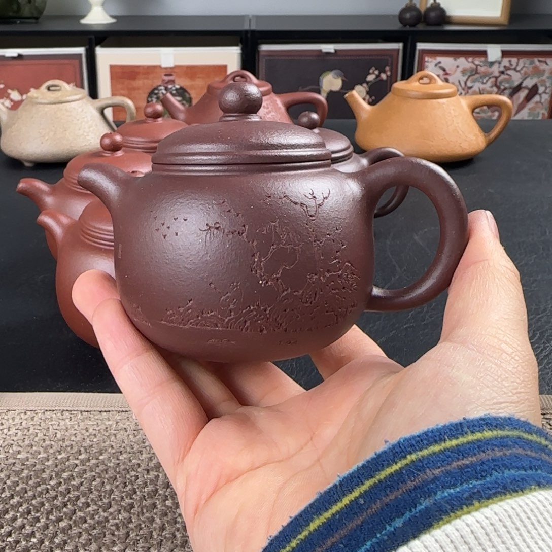 紫砂茶壶微瑕匏尊