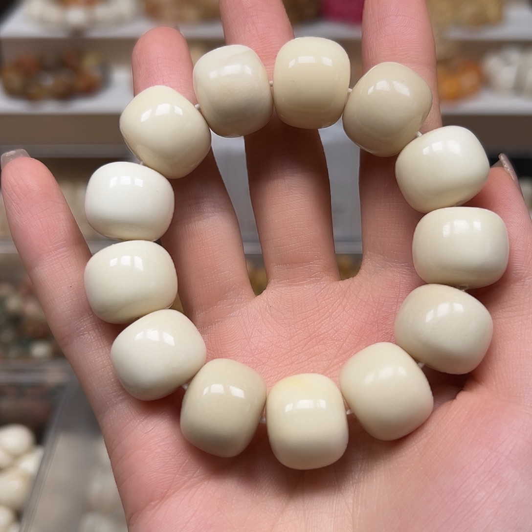 菩提根/象牙果手串卡18牙果桶一串通货