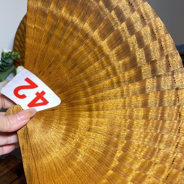 金丝楠金丝楠木扇子