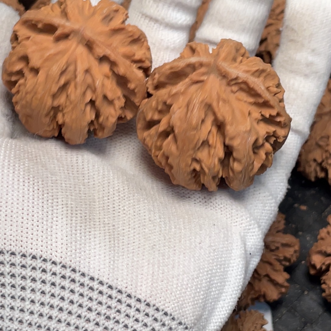 丰***࿔吊坠桃核6秦岭灯笼野生小众