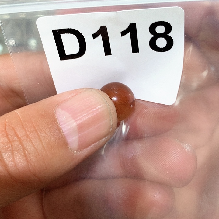 发晶天然水晶球D118未镶嵌马*嘟