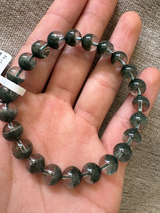 自然水晶严选。天然绿幽灵聚宝盆