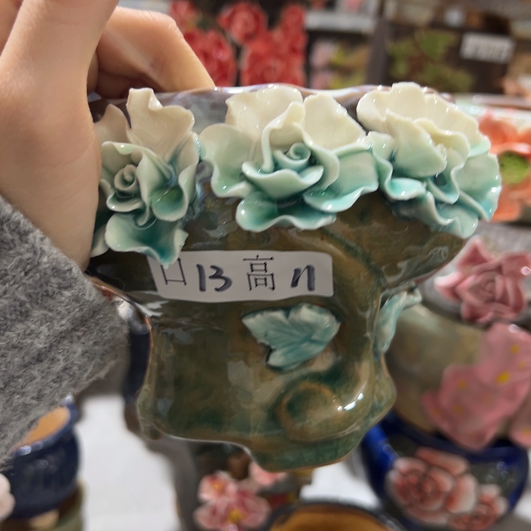 满20米秒退拉黑多肉花盆