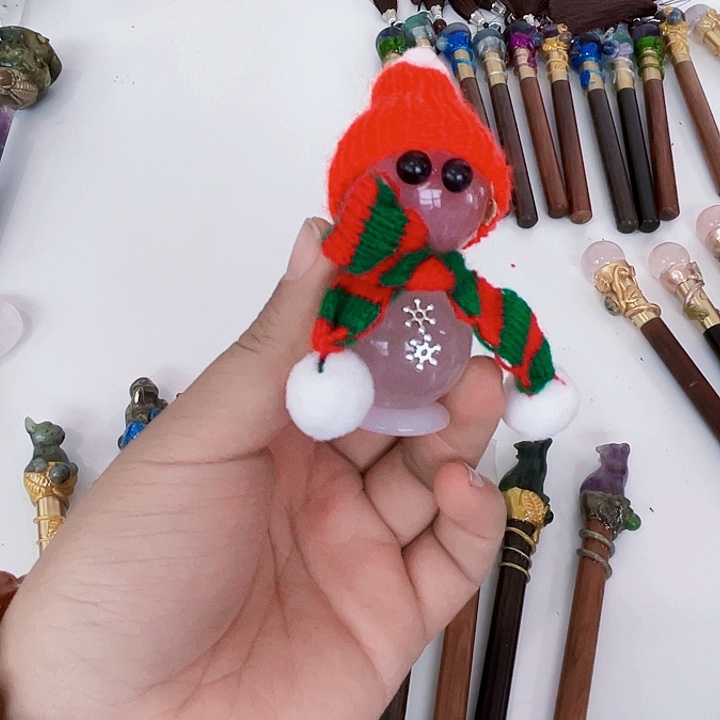 J****摆件未镶嵌水晶水晶