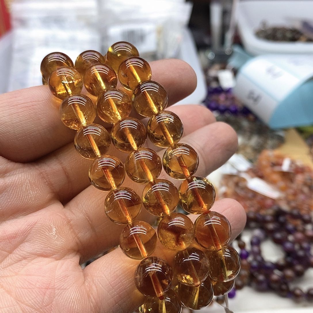 水晶手链未镶嵌多样性发货发一条