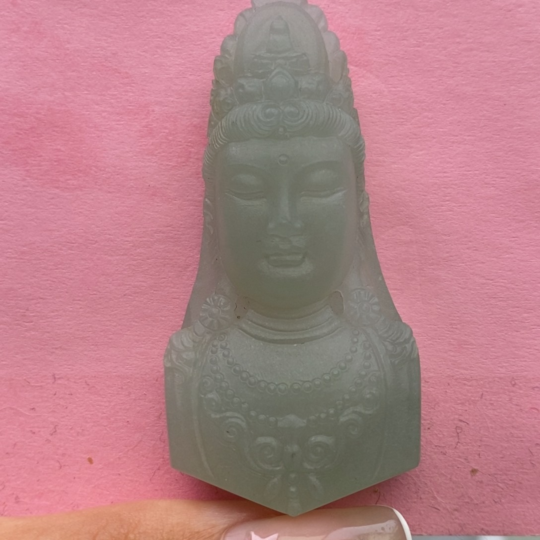 定制翡翠未镶嵌周*毛货无鉴赏