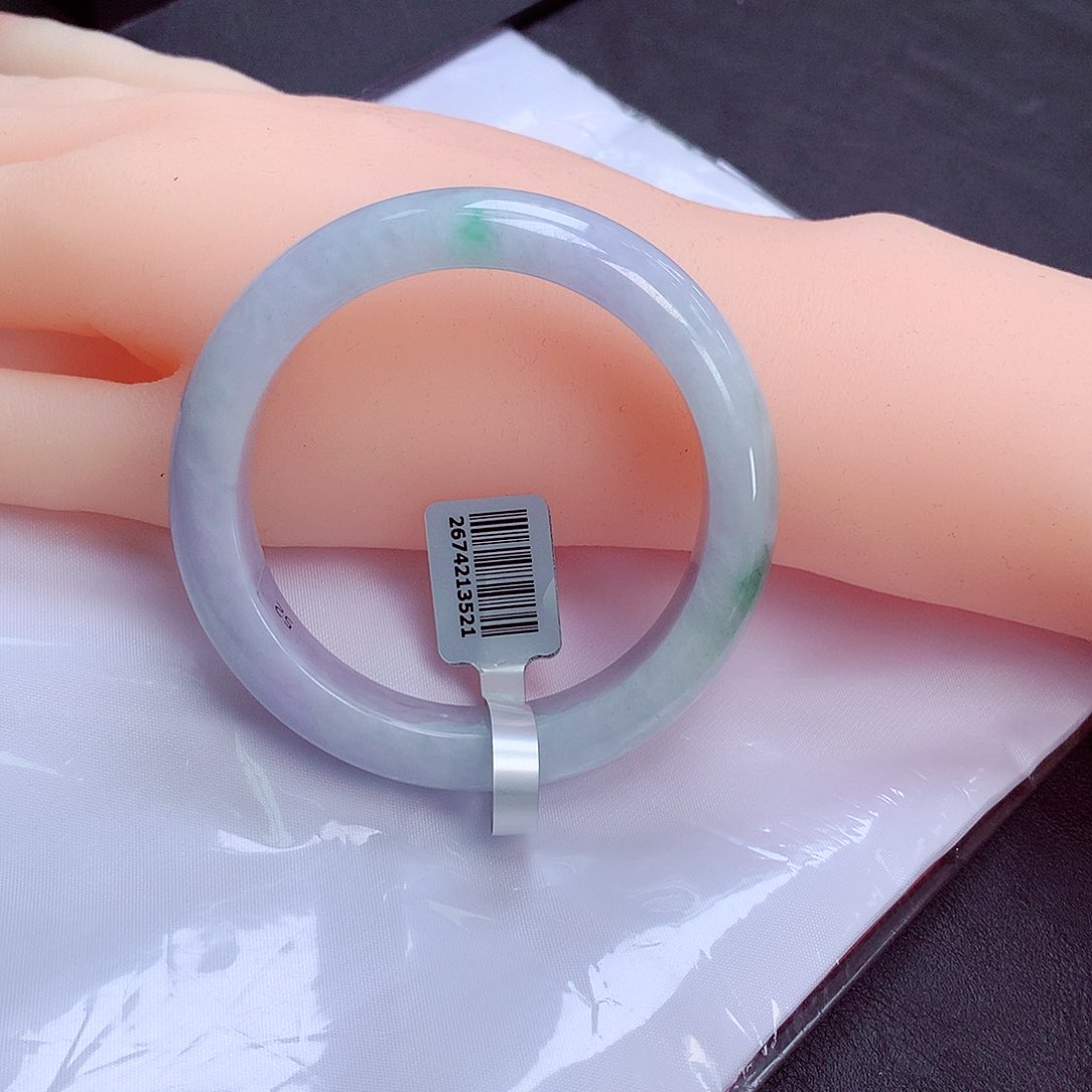 翡翠手镯未镶嵌51-53圈口