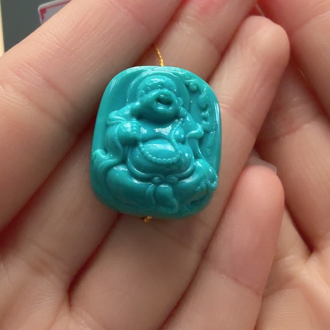 绿松石未镶嵌颈饰