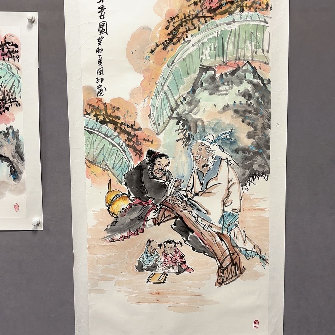 国画国画纯手绘作品请放心去藏