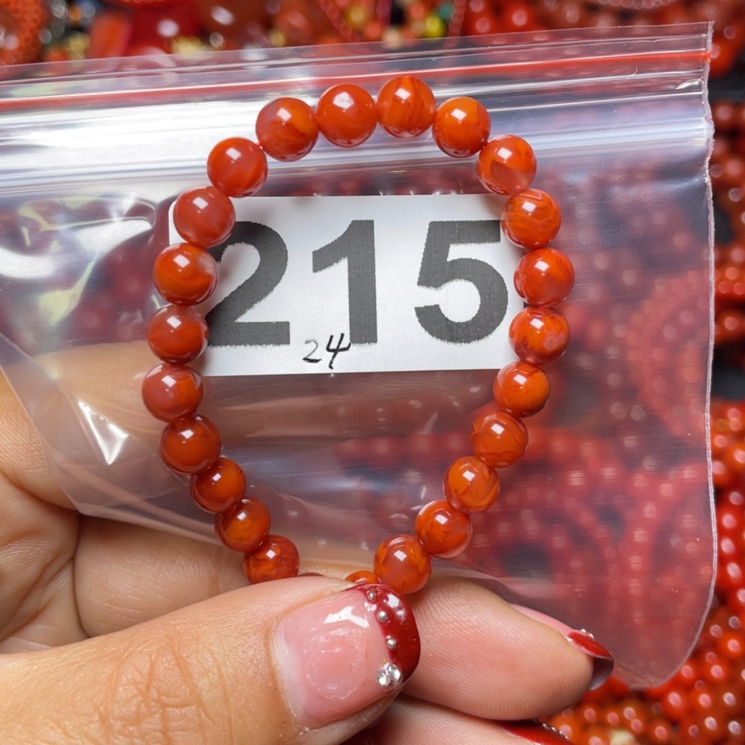 南红玛瑙手链未镶嵌R****o