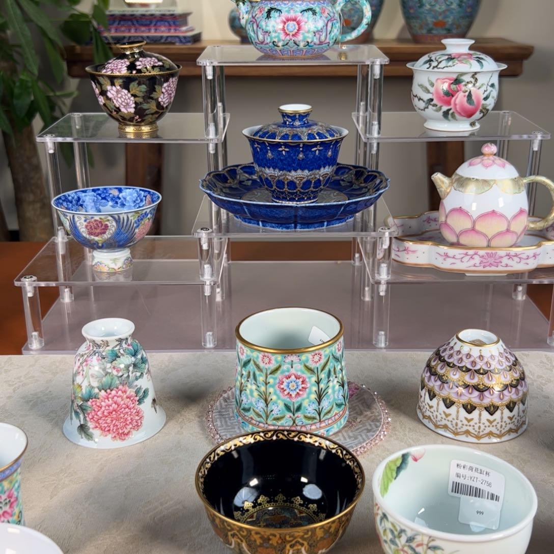 喵纯手工手绘 高端茶器