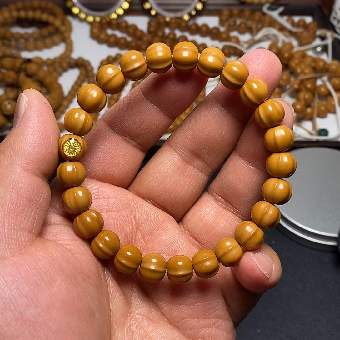 手串猴头核桃全品9左右鲨鱼鳍63号