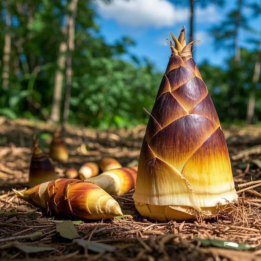 【平均两斤以上-冬笋超大笋】（三条装）梅州新鲜高山黄泥冬笋新鲜优质竹笋