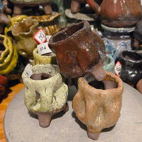 玉***娟粗陶花盆手工花盆制作就这样