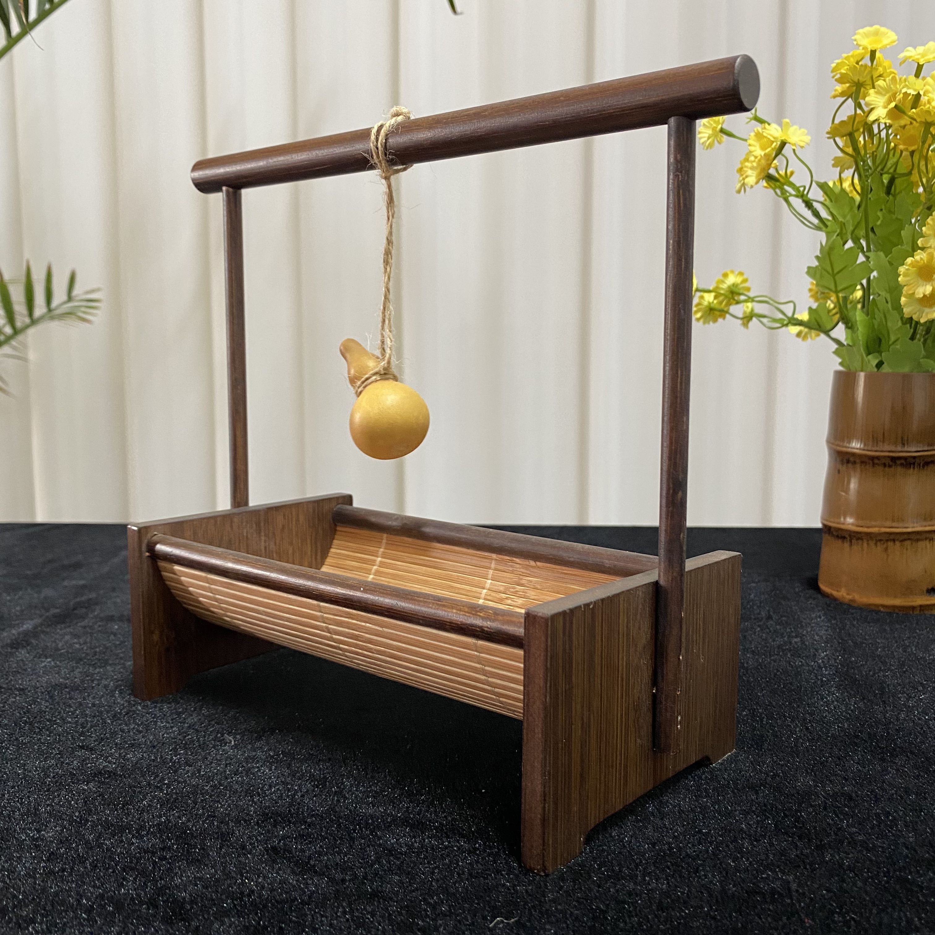 BL-手提葫芦干果盒干果篮茶点瓜子点心小提篮