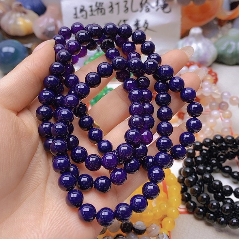 【闪购商品】未镶嵌玛瑙/玉髓珠宝半成品文*