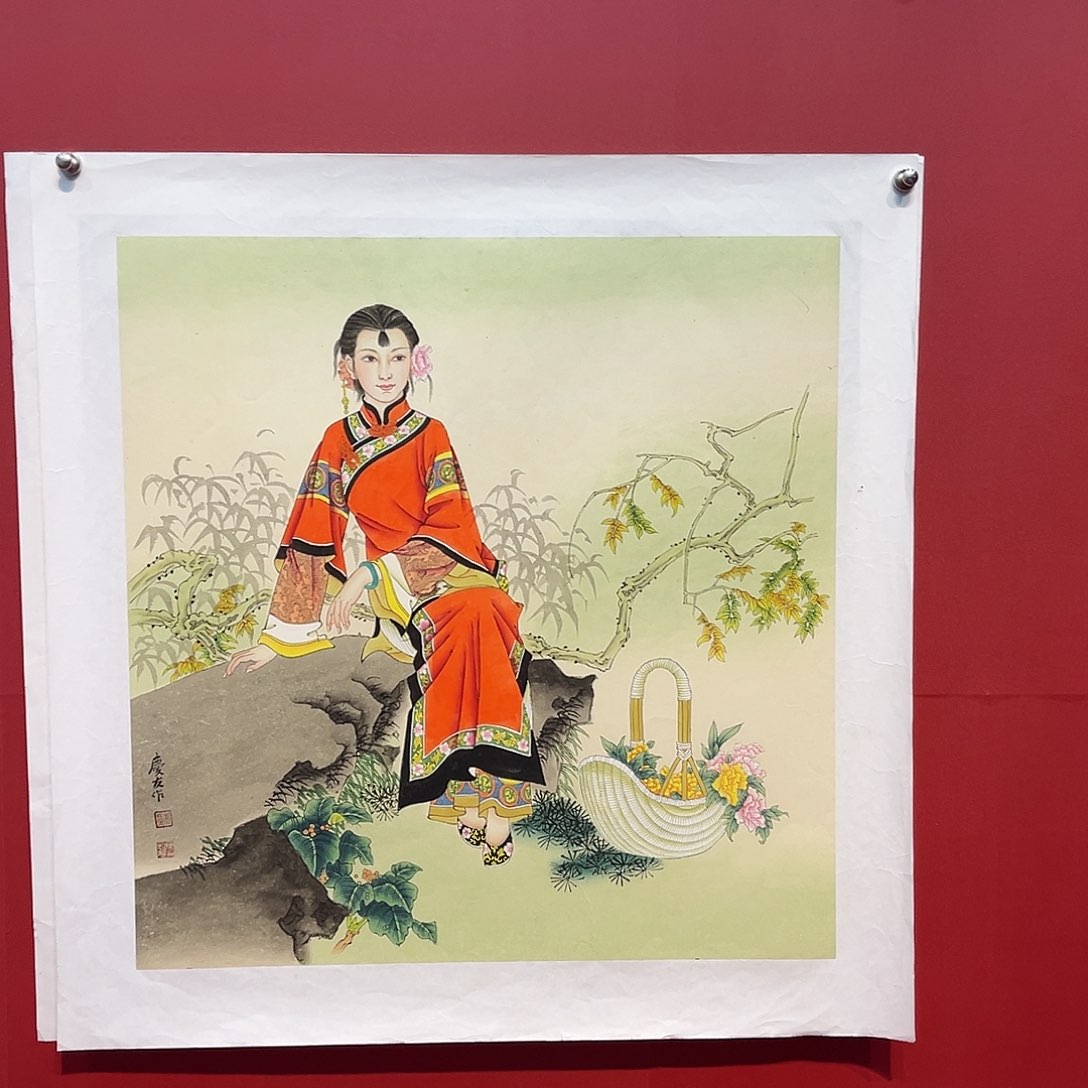 国画满艺字画手绘作品