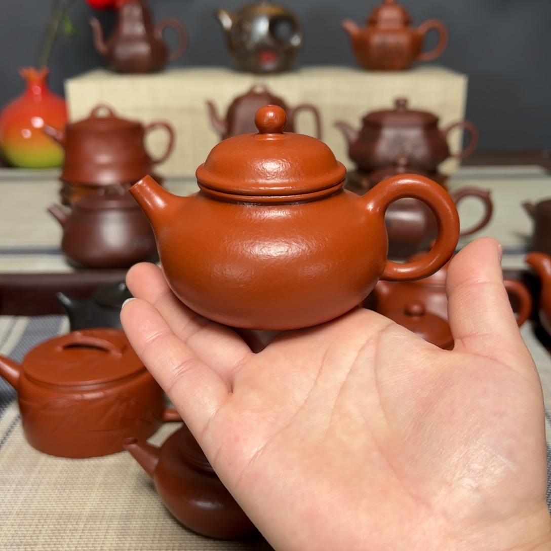 紫砂茶壶J*E宜兴紫砂